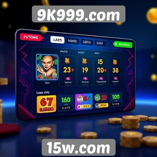 Novidades na interface do 9K999.com